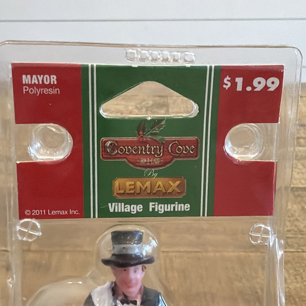 Lemax Mayor #12910 Coventry cove Village Figurine 12920 Christmas Village - Picture 2 of 9